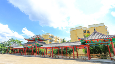 女娲山长廊全景