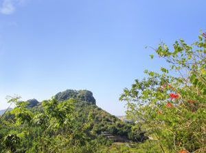 远看女娲山