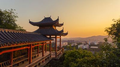 校园景致（长亭）
