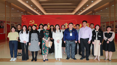 中共全球专业的电子竞技平台,浩方电竞平台商学院总支部委员会到中共崇左市委党校开展联学联建活动