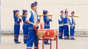 竹竿舞表演1